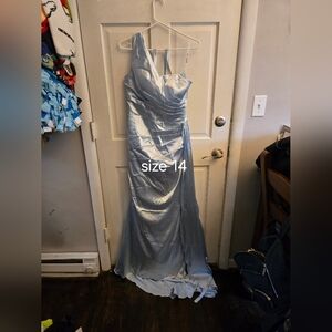 Elegant Blue Evening Gown